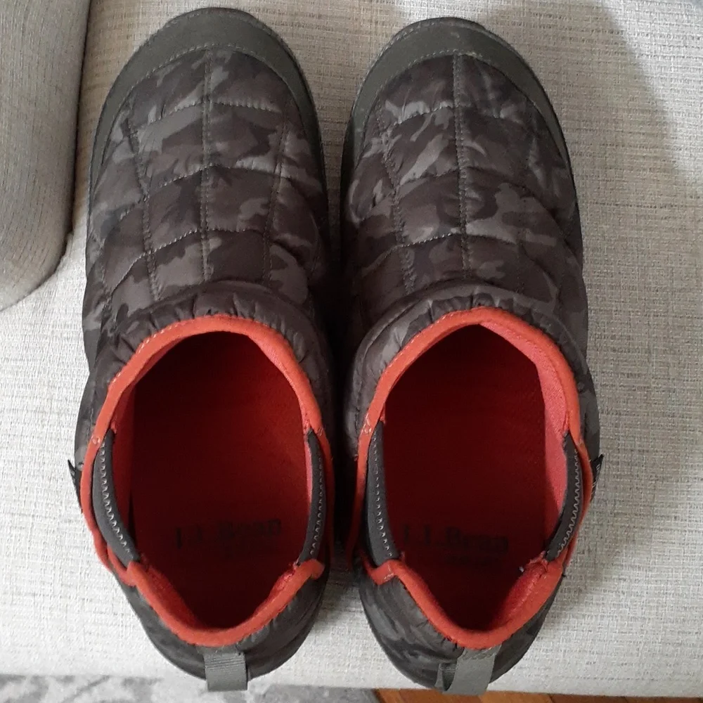 LL Bean Mountain Camo Slip On House Shoe - Picture 3 of 5